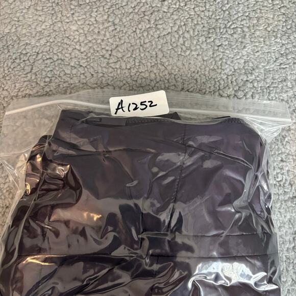 Chicos Zenergy Puffer Vest 8/10 Purple Gorpcore Nylon Full Zip Pockets w/ Bag - Picture 10 of 10